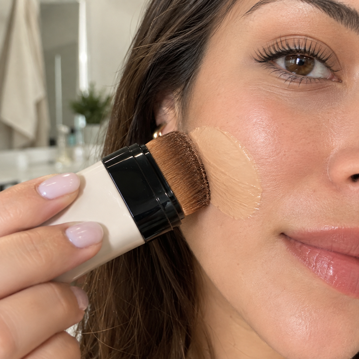 Base Correctora TVLV 3 en 1 | Cobertura Total y Acabado Natural